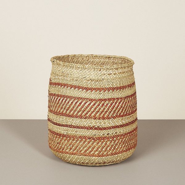 Iringa Basket - Auburn Stripe