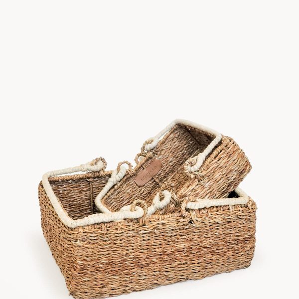 Savar Storage Basket Set With Handle