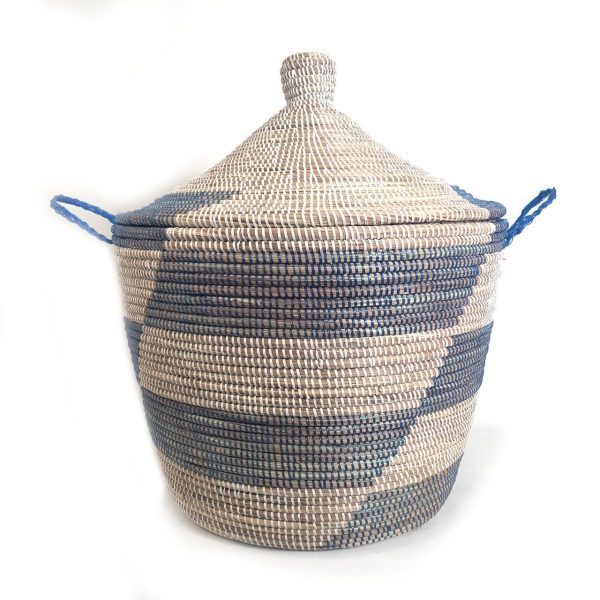 Low Patterned Hamper Basket - Image 6