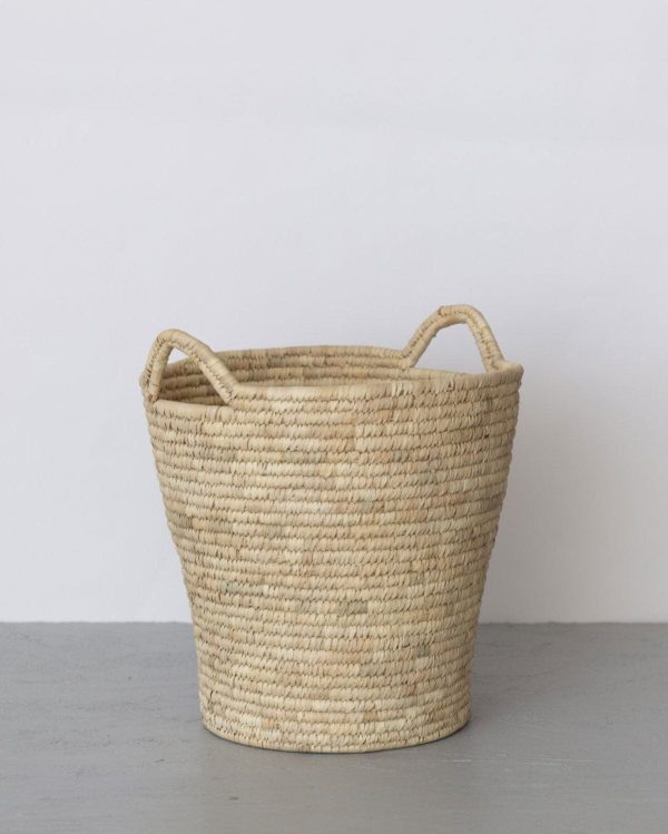 Palm Leaf Laundry Basket - Image 3