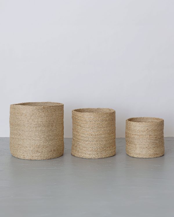 Round Jute Baskets