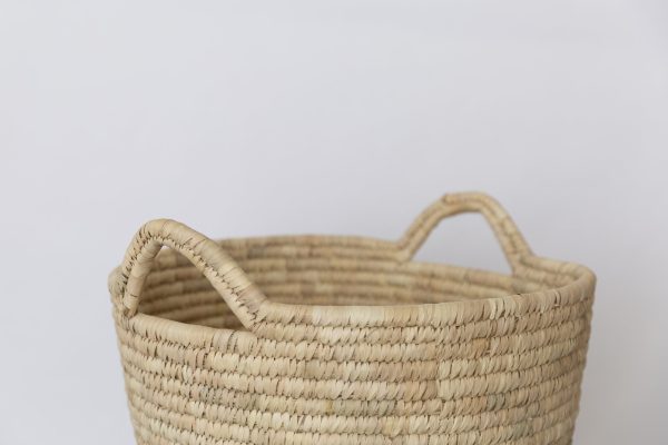 Palm Leaf Laundry Basket - Image 7