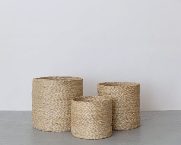 Round Jute Baskets - Image 3