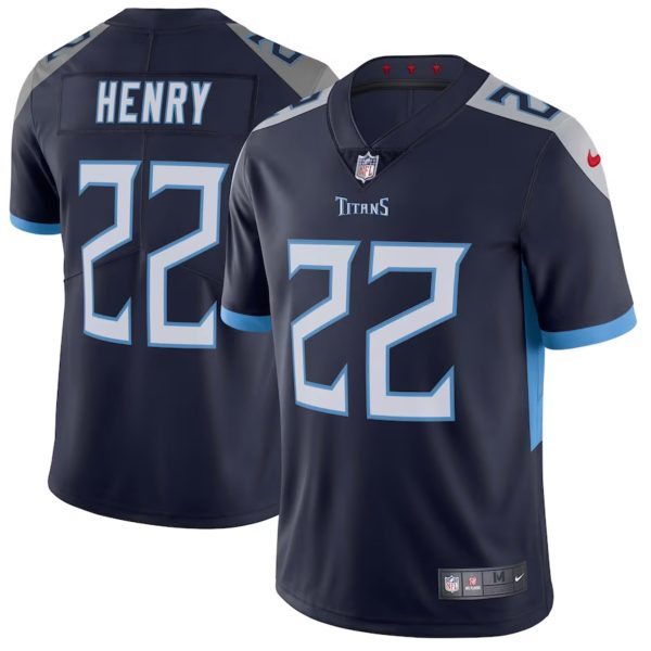 Men’s Tennessee Titans Derrick Henry Vapor Untouchable Navy Blue