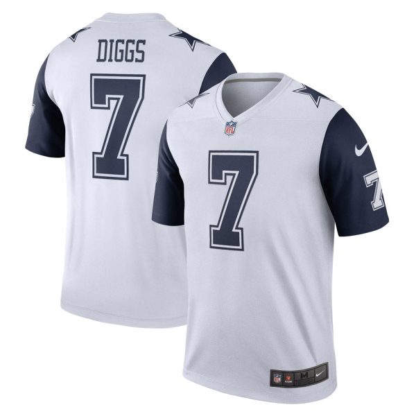 Men’s Dallas Cowboys Trevon Diggs Legend Player Jersey White