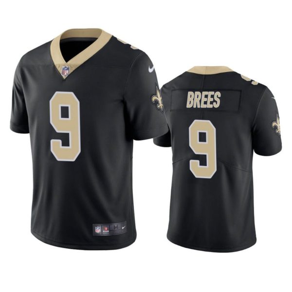 Men’s New Orleans Saints Drew Brees Vapor Untouchable Jersey Black