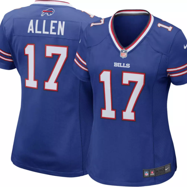 Women’s Buffalo Bills Josh Allen Game Jersey Royal Blue